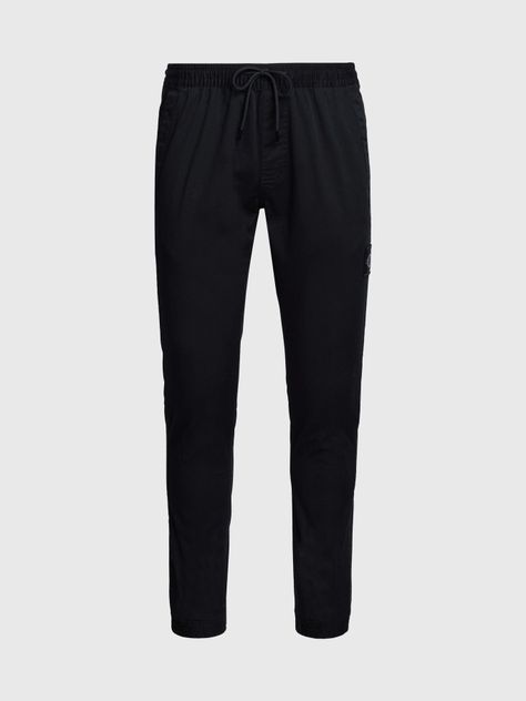 Pantalón Chino Skinny Monologo Negro Calvin Klein-4