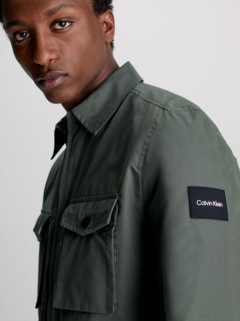 Chaqueta Recycled Light Verde Calvin Klein-3