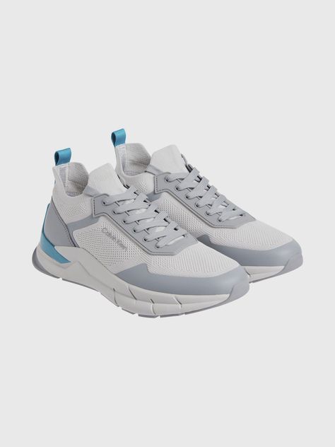 Zapatillas Lace Up Mix Gris Calvin Klein-0