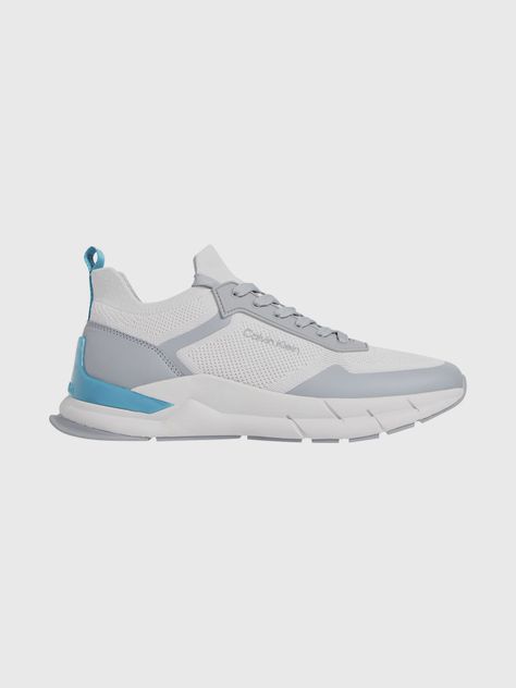 Zapatillas Lace Up Mix Gris Calvin Klein-4