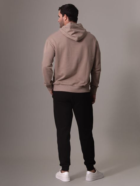 Polerón con Gorro Cotton PV Comfort Beige Calvin Klein-2