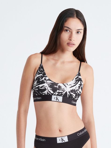 Bralette CK96 Negro Calvin Klein-0