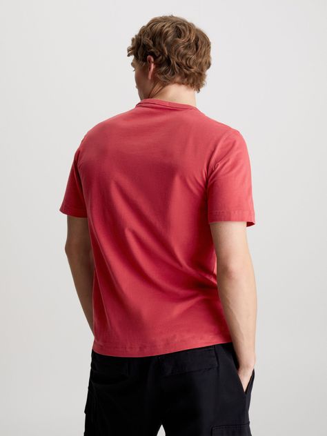 Polera Badge Regular Rojo Calvin Klein-2