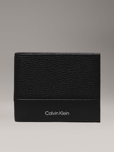 Billetera Subtle Mix Bifold 6Cc W Negro Calvin Klein-0