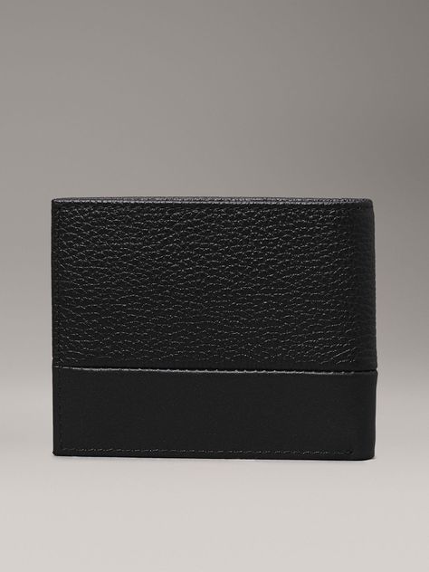 Billetera Subtle Mix Bifold 6Cc W Negro Calvin Klein-1