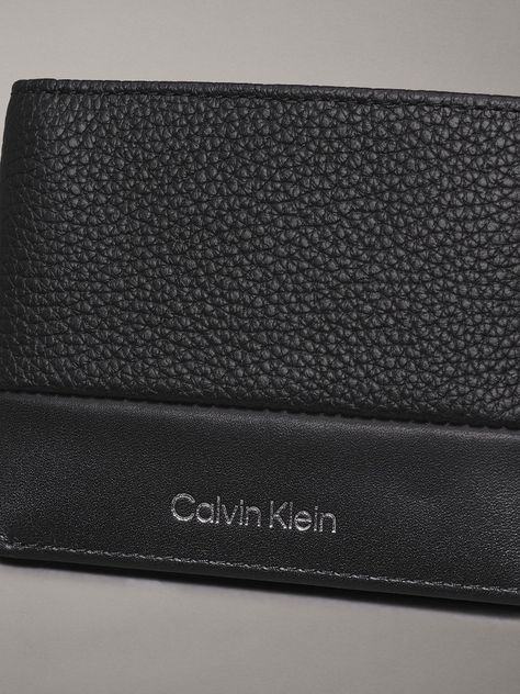 Billetera Subtle Mix Bifold 6Cc W Negro Calvin Klein-3