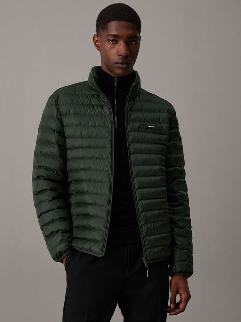 Parka Quilt Verde Calvin Klein-0