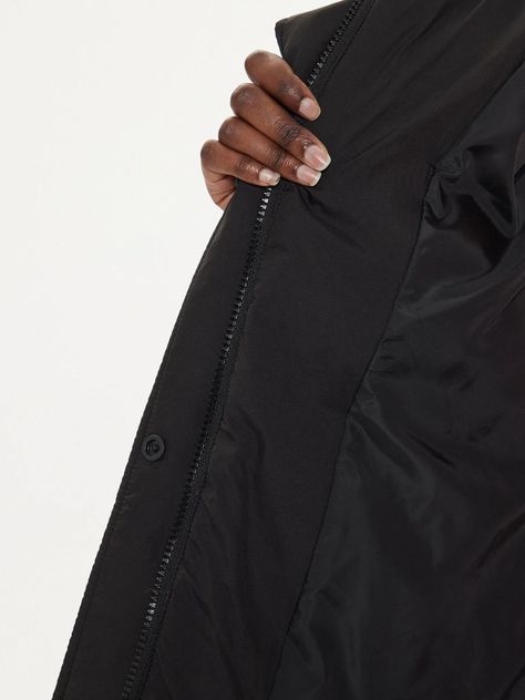 Parka Logo Belt Puffer Negro Calvin Klein-5