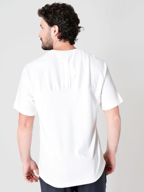 Polera 3D Logo Patch Blanco Calvin Klein-2