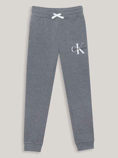 Jogger Old School ck Niño Gris Calvin Klein-0