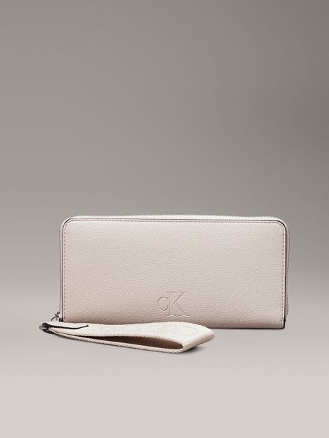 Billetera Over Webbing Beige Calvin Klein-0