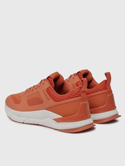 Zapatilla Low Top Lace Up Tech Naranjo Calvin Klein-1