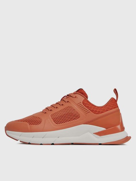 Zapatilla Low Top Lace Up Tech Naranjo Calvin Klein-5