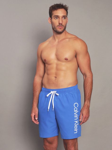 Traje de Baño Core Solids Azul Calvin Klein-0
