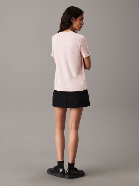 Polera Embroidered Rosado Calvin Klein-2