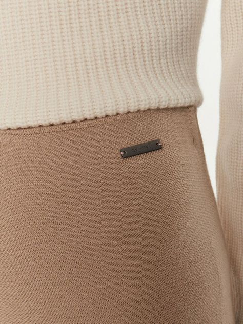Pantalones Wool Blend Beige Calvin Klein-3