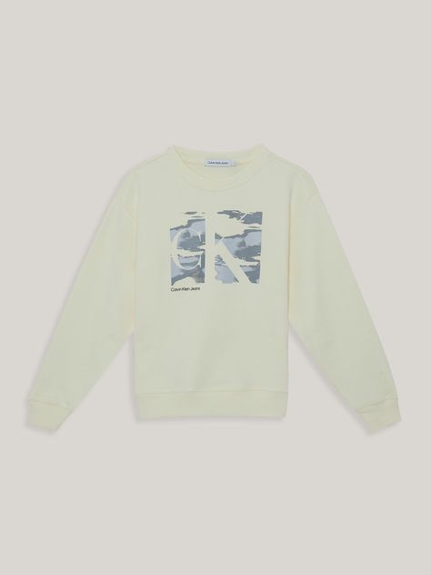 Polerón Niño Serenity Monogram Verde Calvin Klein-0