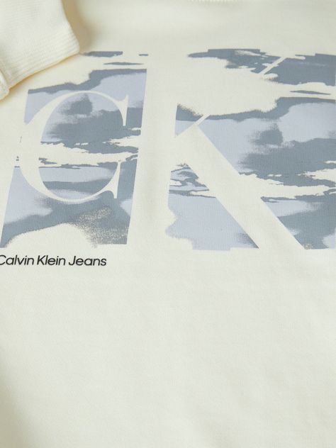 Polerón Niño Serenity Monogram Verde Calvin Klein-3