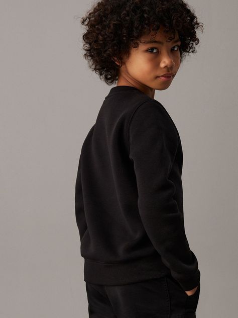 Polerón Niño Filled-In Photo Negro Calvin Klein-2