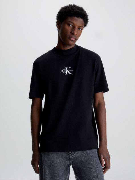 Polera Freefit Rib Negro Calvin Klein-0