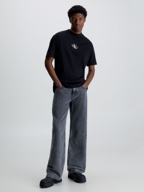 Polera Freefit Rib Negro Calvin Klein-1