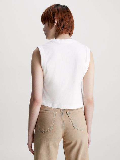 Polera Artwork Muscle  Blanco Calvin Klein-2