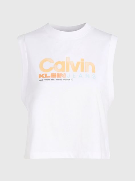 Polera Artwork Muscle  Blanco Calvin Klein-4