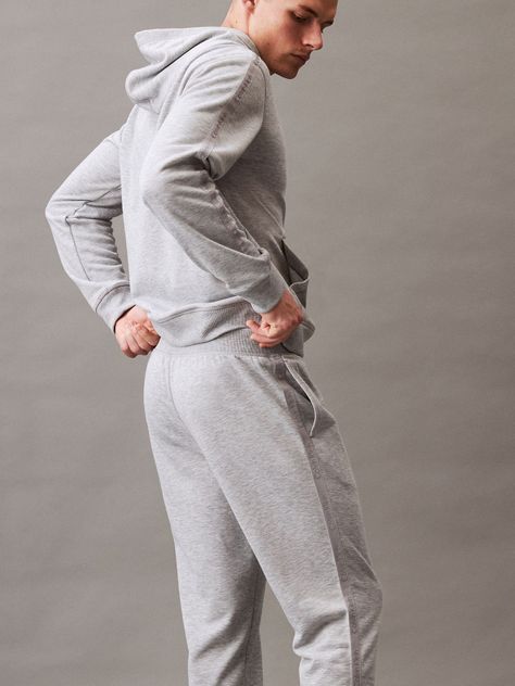 Jogger French Terry Gris Calvin Klein-2