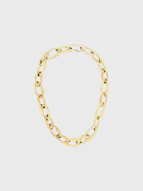Collar de Eslabones Organic Shape Dorado Calvin Klein-0