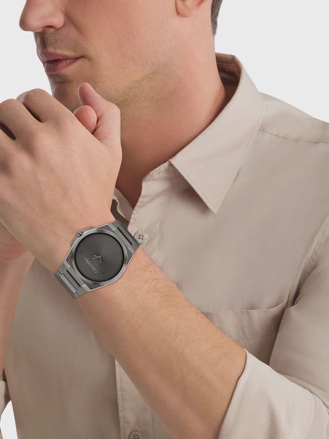 Reloj Bold Multifunction Gris Calvin Klein-3