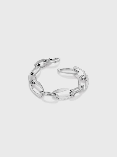 Pulsera Organic Shape Plateado Calvin Klein-1