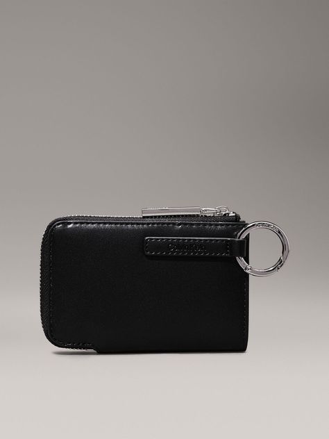 Tarjetero Embossed Negro Calvin Klein-1