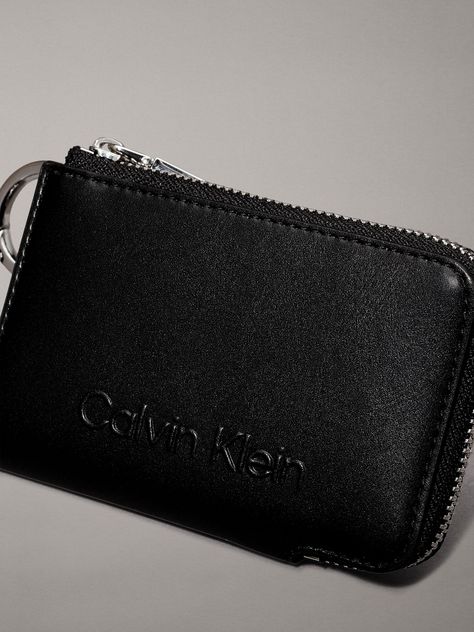 Tarjetero Embossed Negro Calvin Klein-3
