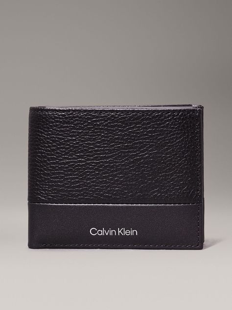 Billetera Subtle Mix Bifold 5Cc W/ Negro Calvin Klein-0