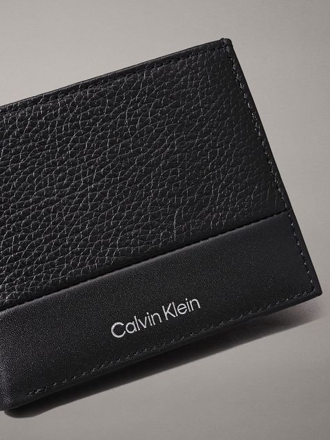 Billetera Subtle Mix Bifold 5Cc W/ Negro Calvin Klein-3