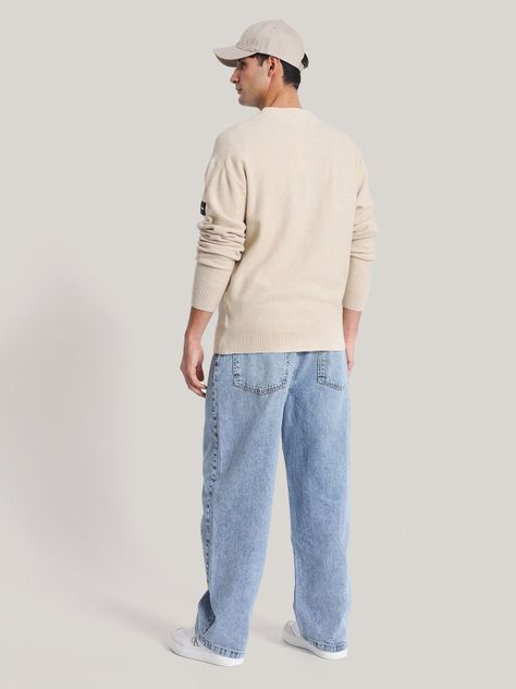Sweater Lycra Blend Beige Calvin Klein-2