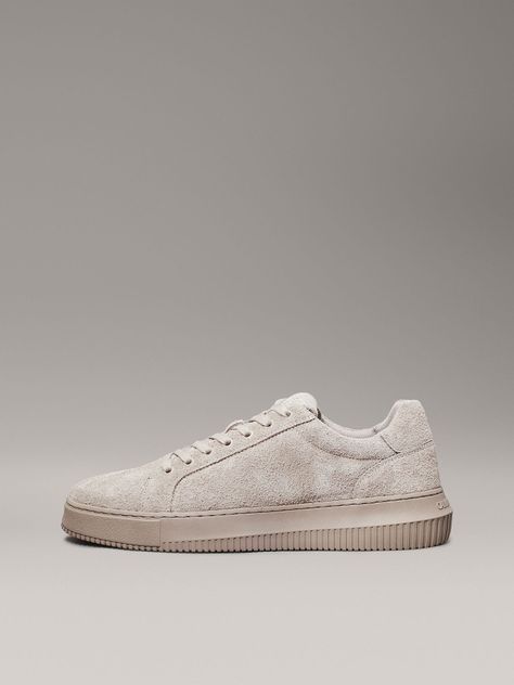 Zapatillas Chunky Cupsole Low Suede Beige Calvin Klein-5