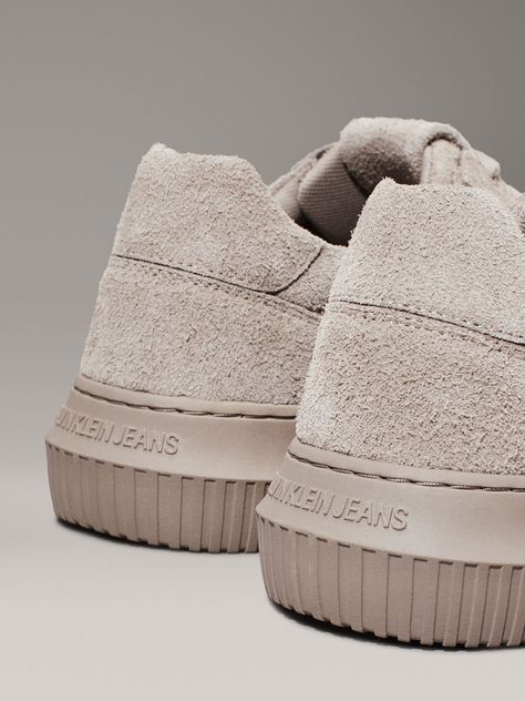 Zapatillas Chunky Cupsole Low Suede Beige Calvin Klein-6