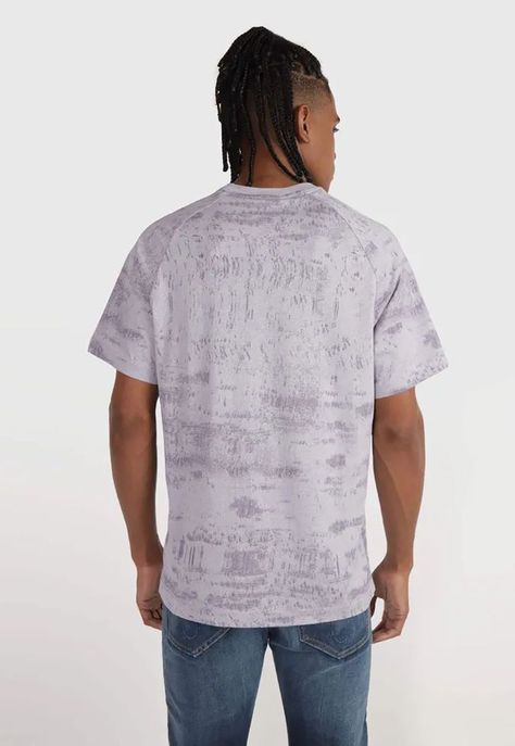 Polera Concrete Aop Gris Calvin Klein-2