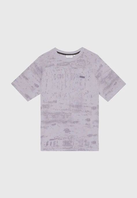 Polera Concrete Aop Gris Calvin Klein-4