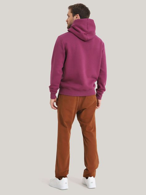 Polerón con Gorro Hyper Real Box Morado Calvin Klein-2