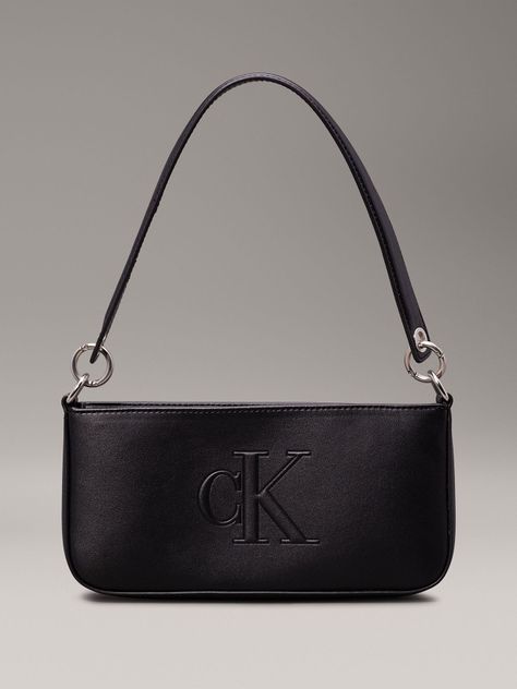 Cartera Sculpted Pouch Negro Calvin Klein-0
