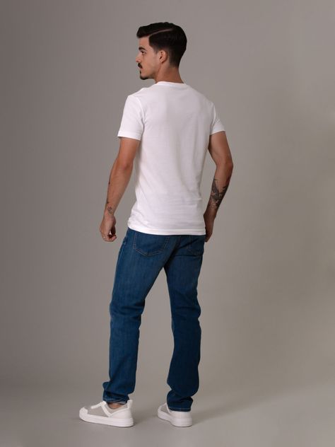 Polera Outline Monologo Blanco Calvin Klein-2