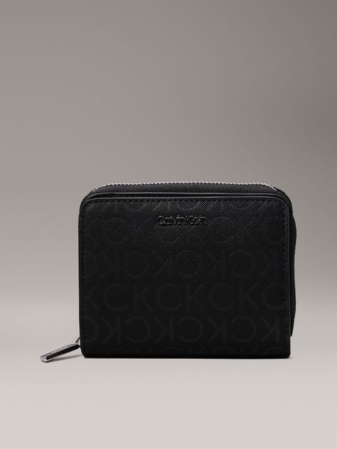 Billetera CK Must Around Mono Negro Calvin Klein-0