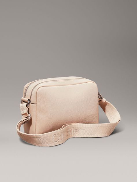 Bandolera Over Webbing Beige Calvin Klein-4