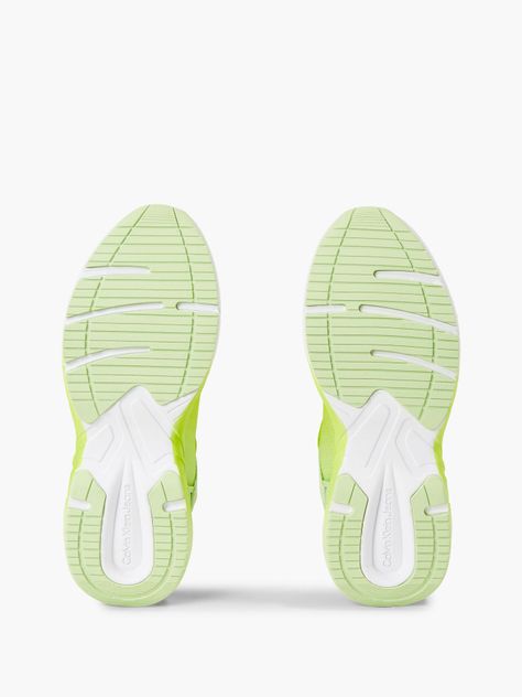Zapatilla Retro con Logo Verde Calvin Klein-3