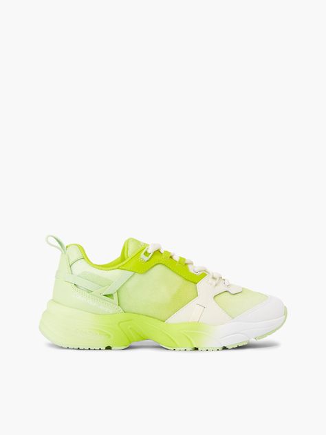 Zapatilla Retro con Logo Verde Calvin Klein-4