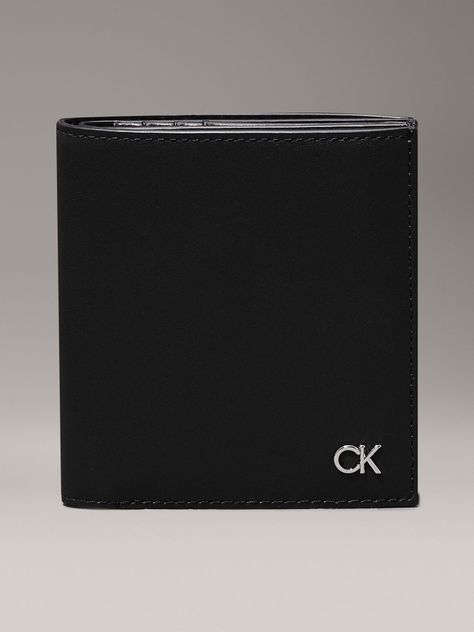Billetera Metal CK Trifold 6Cc Wco Negro Calvin Klein-0