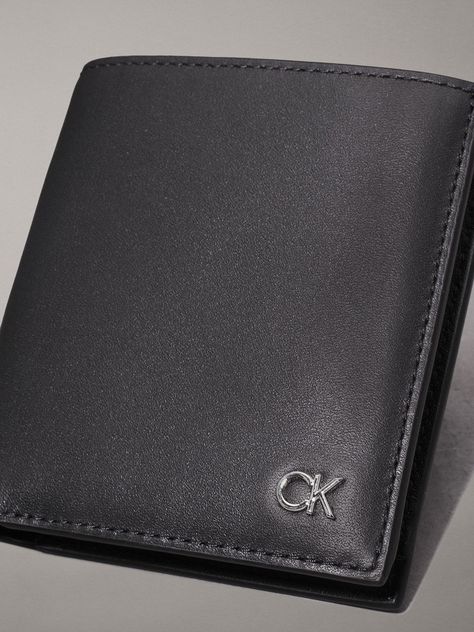 Billetera Metal CK Trifold 6Cc Wco Negro Calvin Klein-3