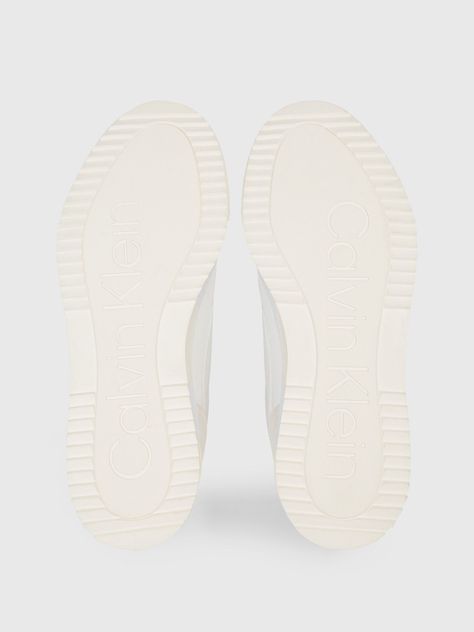 Zapatilla Low Top Lace Up Lth Blanco Calvin Klein-3